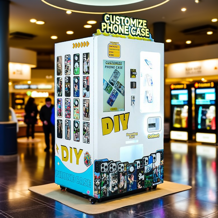 China CYJ-D04 Phone Case Printing Vending Machine with 1440dpi Resolution wholesale