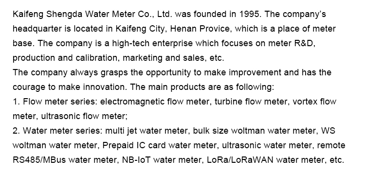 Crude Oil Flow Meter in Liter Liquid Turbine Flowmeter Supplier
