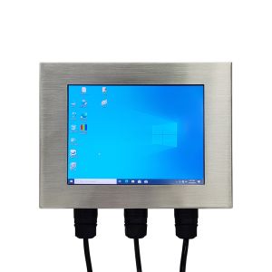China Stainless Steel Case IP67 Waterproof Industrial Touch Panel PC Outdoor Sunlight Readable All In One Touch Screen Monitor wholesale