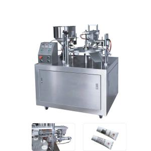 China Plastic Toothpaste Tube Filler And Sealer 600pcs/H AC220V on sale