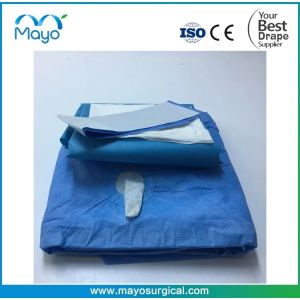 China Sterile Nonwoven Blue TUR Drape Set for Urologic Surgery wholesale