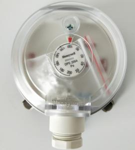 China IP54 Air Differential Pressure Gauge With Switch Honeywell Adjustable Pressure Gauge 40-400Pa on sale