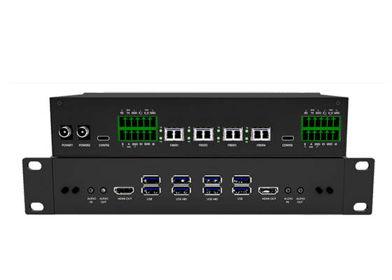 Enterprise-Grade Fiber KVM Matrix | Latency <16ms | 288+ Port Node | Video Wall Compatible