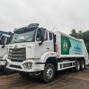 China HOWO 20cbm Garbage Compactor Truck Refuse Collection Truck Sanitation Vehicle For Waste Collection on sale