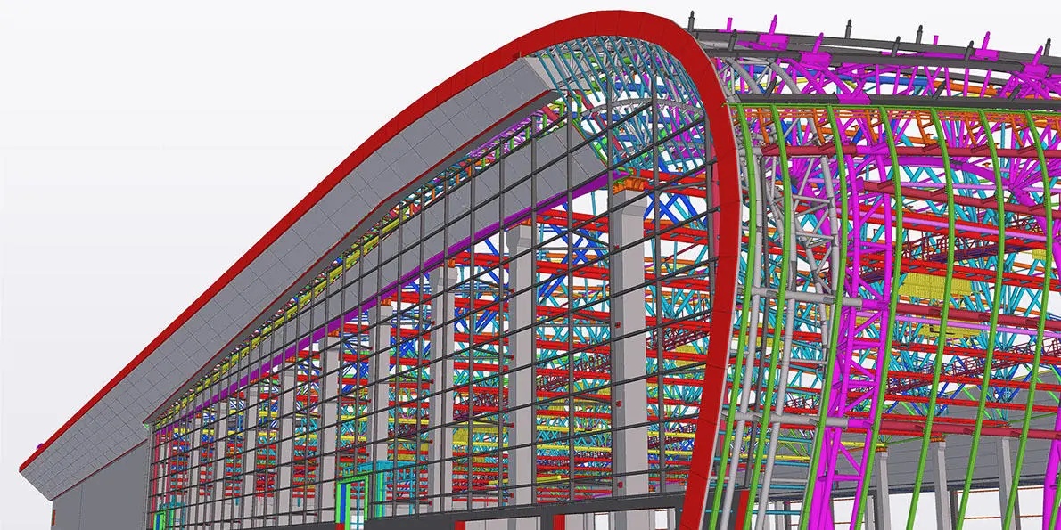 Factory Steel Structure Building Construction Prefabricated Gable Frame Metal Building