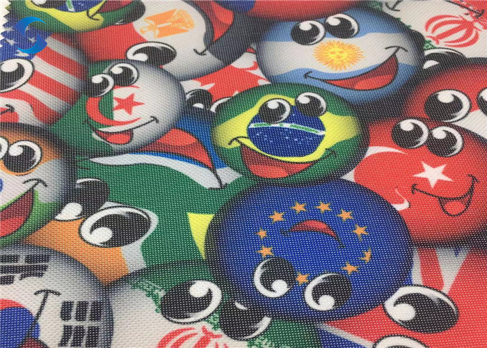 China ISO9001 320gsm 300D Oxford Bag Material Printed PU Coated wholesale