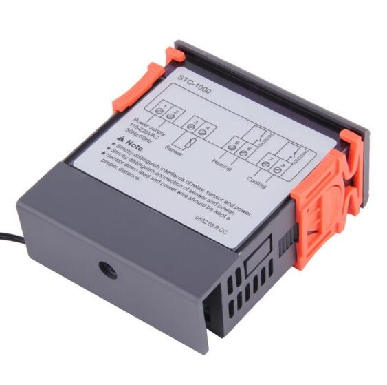 220V STC1000 Temperature Controller Thermostat Aquarium Incubator Cold Chain Temp Wholesale
