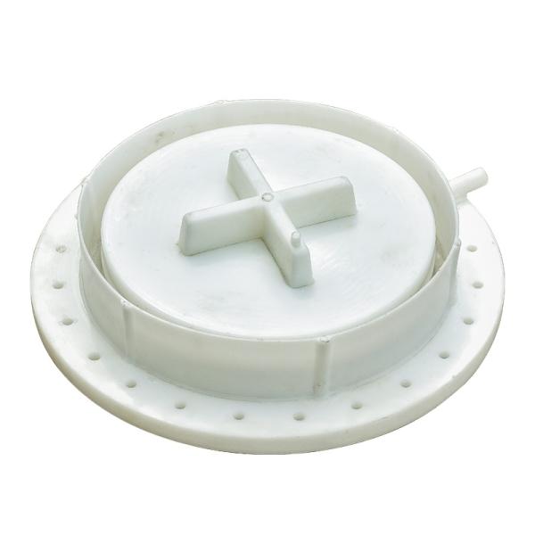 Chemical Truck White Full Plastic Manhole Cover The Ultimate Solution for Checking Tank Condition