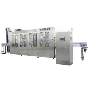 China Rotary Monobloc Rinser Filler Capper Machine Juice Bottling Capping wholesale