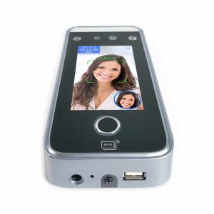 China HD Screen Biometric Face Attendance Machine Long Distance Time Attendance And Access on sale