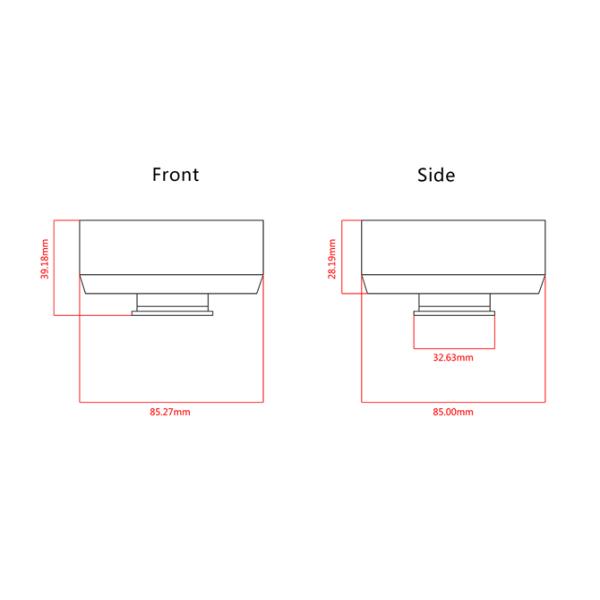 Microscope 1080P 60FPS HDMI Camera Do Measurement On LCD Screen Directly
