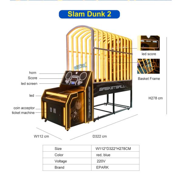Youth basketball machinel Game Machine Coin Operated for Entertainment