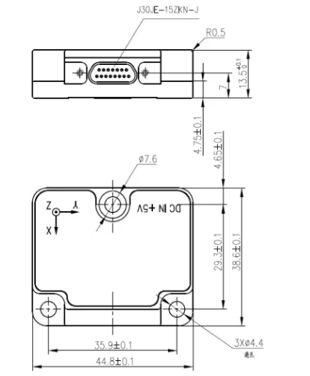 IMU Accelerometer Gyro With High Environmental Adaptability