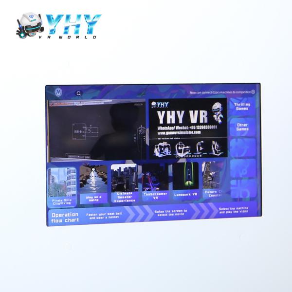 5000W 9D Cinema Rotating VR 360 Simulator with double seats bring double income