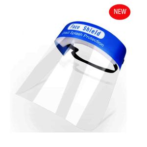 China Anti Fog Splash Face Shield Fluid Resistant Plastic Protective Face Shield wholesale