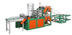 China Eight Lines Cold Cutting Plastic Bag Making Machine Computer control wholesale