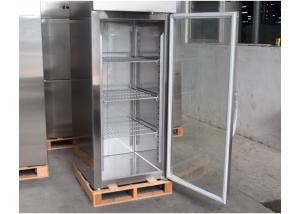Single Door Gastronorm Chiller Commercial Refrigerator Freezer Imported Embraco Compressor Air Cooled System