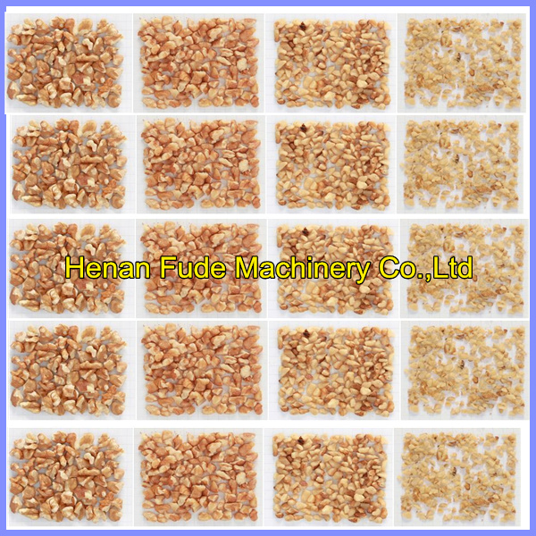 Walnut cutting machine, walnut particles chopping machine