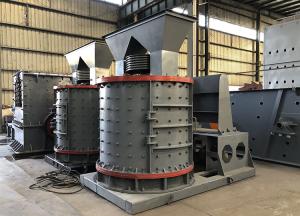 China Stone Gravel Making Vertical Shaft Compound Crusher Machine wholesale