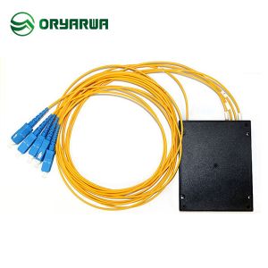 China Fiber Optic 1x4 Cassette PLC Splitter ABS Material wholesale