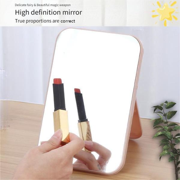 Mini Make-Up Vanity Dressing Square Compact With Logo Mirror for Fashion Design Style