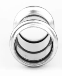 Coupling Equal Stainless Steel Press Fittings DN15 ISO9001 Certification