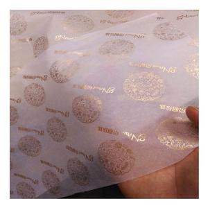 China Gloss Varnishing Biodegradable Chemical Pulp Wrapping Tissue Paper wholesale