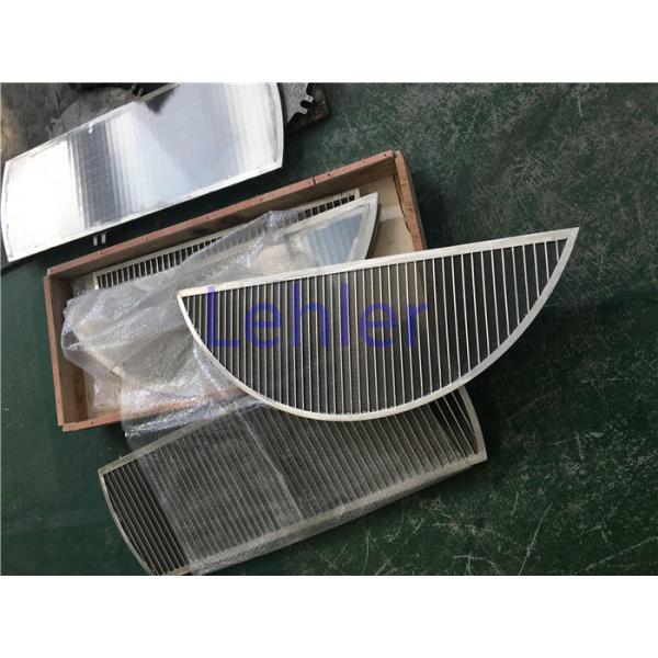 Brewer Grains Sieve Tray Distillation Column , Lehler SS Mist Eliminator