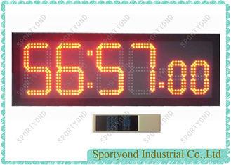 Quality Ultra Bright Led Digital Clock Display , Countdown And Clockwise Clock Time Board for sale