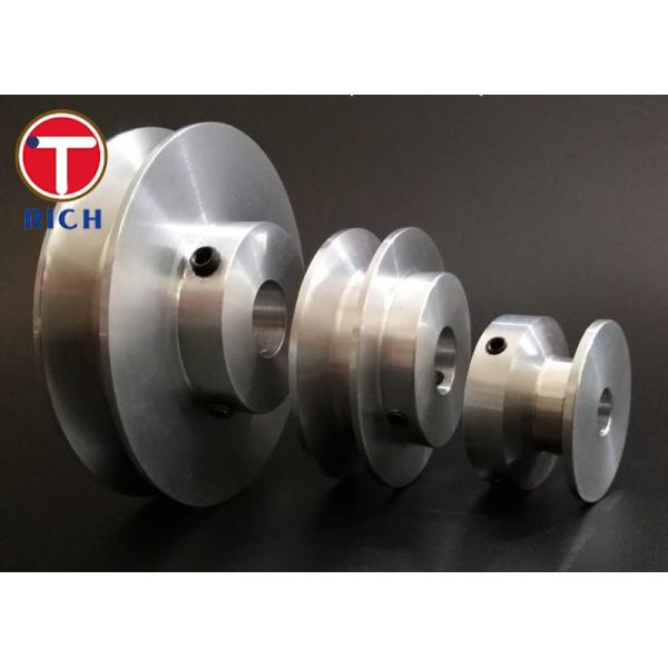 Stainless Steel CNC Turning Parts Single Groove Motor Belt Drive Pulley For Auto
