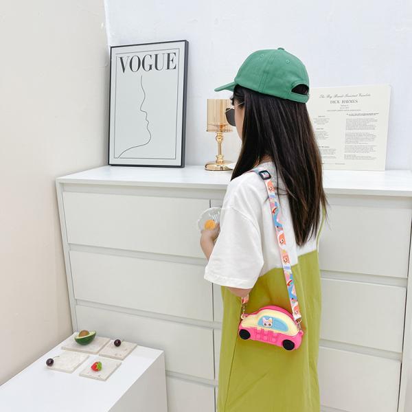 Car Durable Silicone Coin Bag And Lightweight Makeup Bag Perfect Stationery Organizer Crossbody Shoulder Purse Handbag