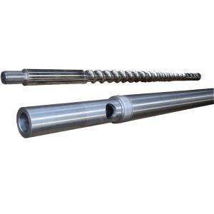 China Nitrided Extruder Screws And Barrels For PVC PP PS wholesale