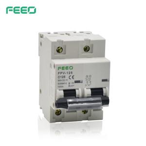 China 550VDC 125A 2P Residual Current Circuit Breaker wholesale