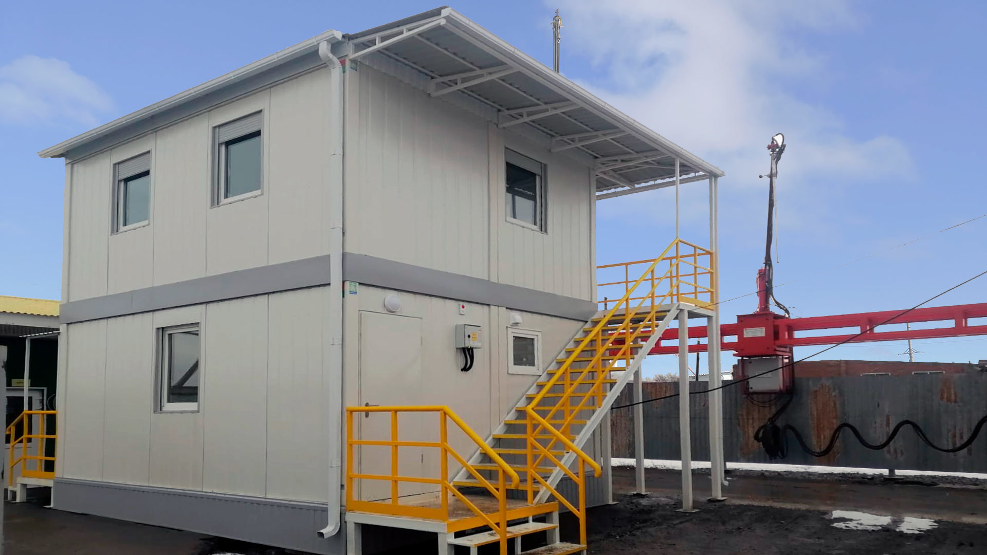 Foldable Extendable Prefab Container House Mobile Solar Accommodation For