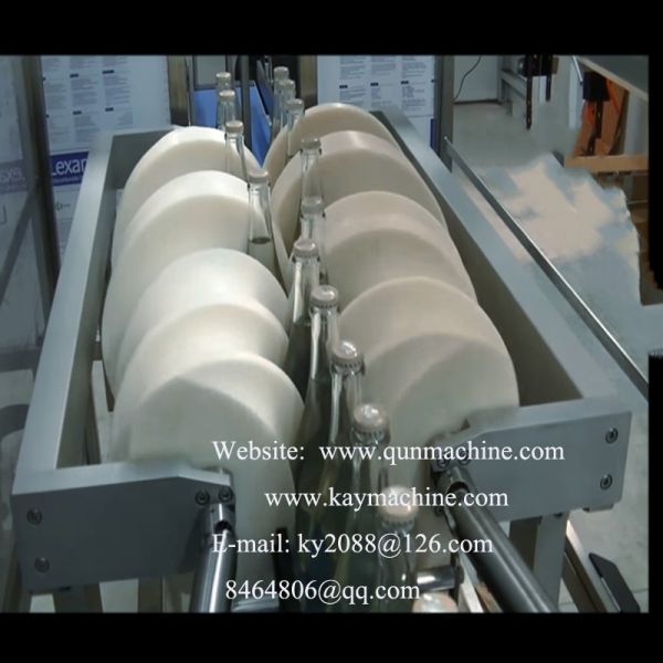 Custom shaped square rectangular rectangle bottle container handling solutions container handling and timing screw China manufacturer China factory