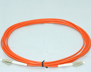 LC-LC Simplex Multimode Fiber Optic Patch Cord In FTTX + LAN