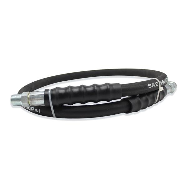 Quality 6000PSI High Pressure Washing Machine Hose Rawhide Surface for sale