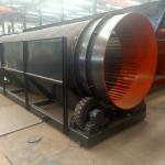 Rubber Tyre Driving Rotary Screen For Material Separating