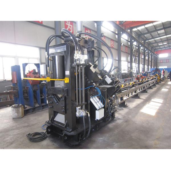 CNC Angle Punching And Steel Cutting Machine Angle Marking Line For Angle Tower Communication Line