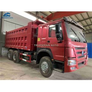 China Sinotruck Used Howo Dump Truck Fuel Tank 300l 6x4 10 Wheeler With Euro 3 Engine wholesale