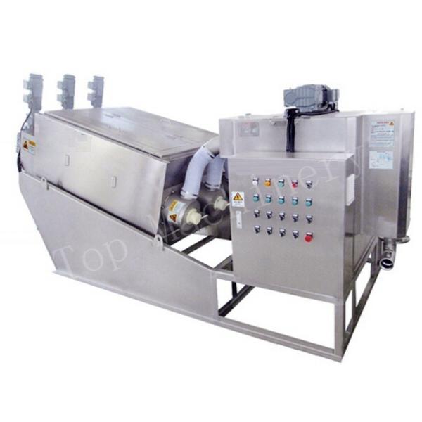 Dewatering Screw Press for Leather and Municipal Water Treatment 1000 kg Weight