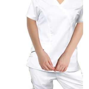 Spandex Short Sleeve Medical Uniform