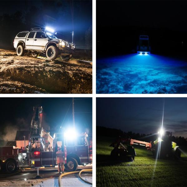 TCS Heavy Duty High Lumen Led Work Light 45w Flood Work Light DC10 30V