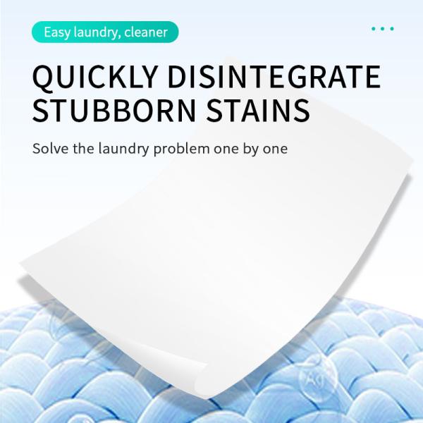 OEM Laundry Detergent Sheet Biodegradable Washing Machine Sheets