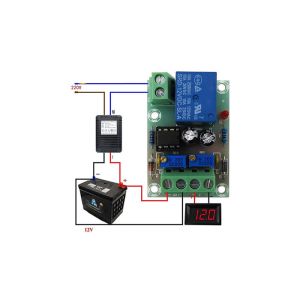 12V Battery Charging Control Board , XH-M601 Intelligent Charger Power Control