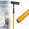 Buy cheap 26ft Yellow Fiberglass Window Cleaning Rod For High Rise Buildings Finish from wholesalers