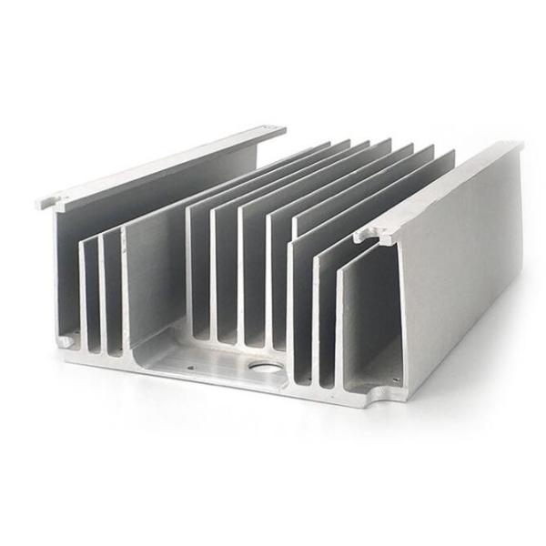 Anodized Industry Extruded Aluminum Channel Shapes , Aluminium Alloy Profile