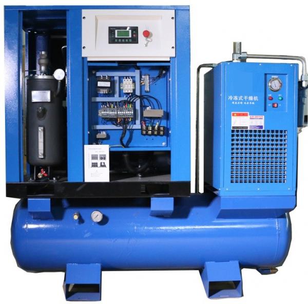 Quality Direct Driven Rotary Screw Air Compressor 7.5kw 10hp Air Cooling for sale