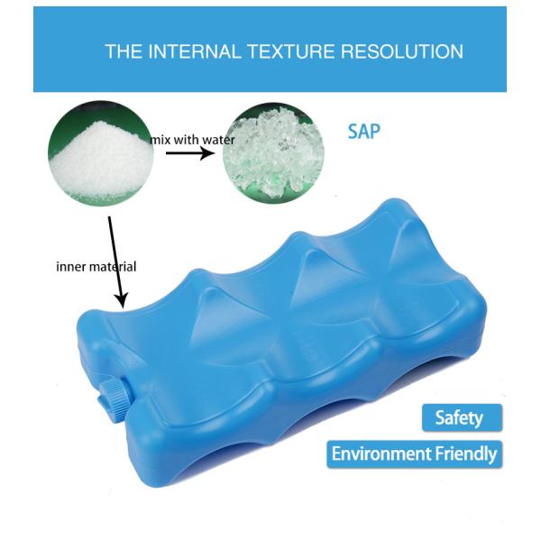 V-Coool Dry Reusable ice brick pack without GEL for cooler bag and brest milk storage