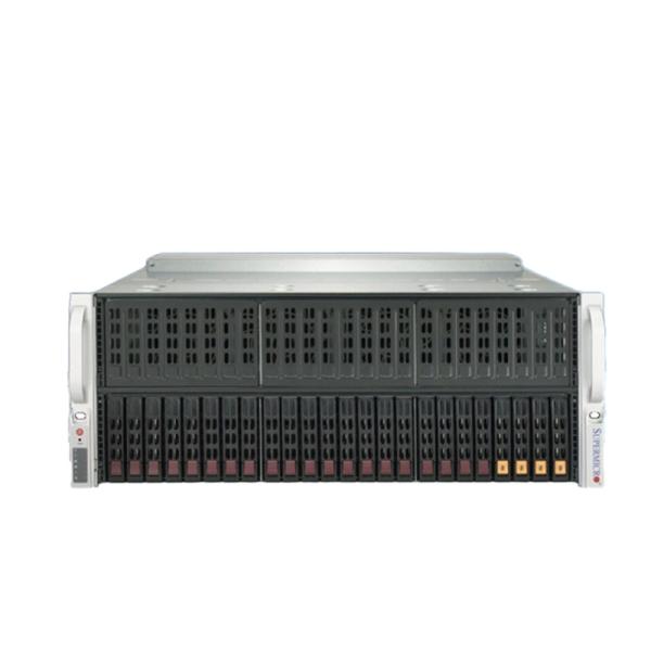 4U Dual Processor AMD Dual-Root GPU System Supermicro Server 4124GS-TNR with 8 PCI-E GPUs